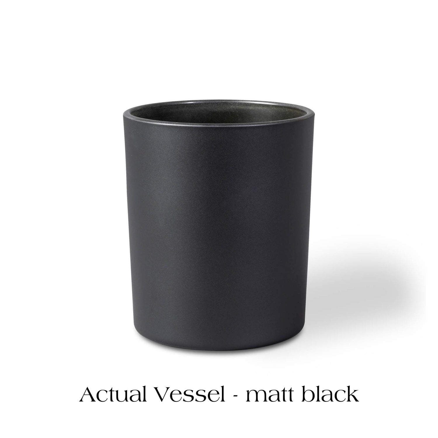 20cl Starter Signature Finished Candle – Matt Black