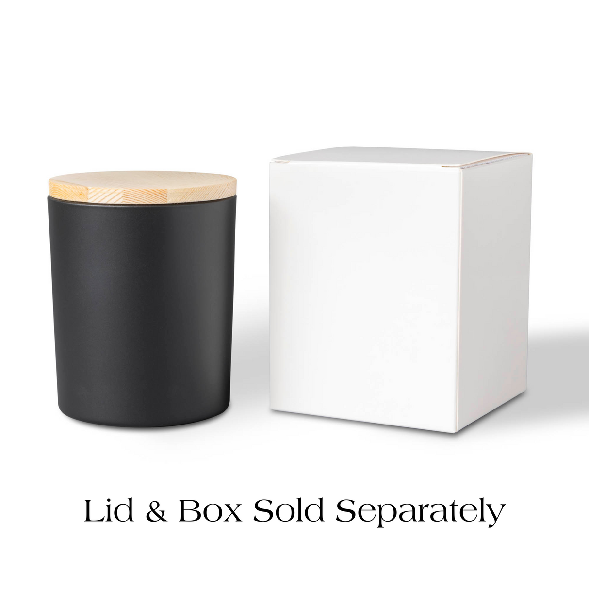 20cl Oxford Candle Jar (MEDIUM) - Matt Black