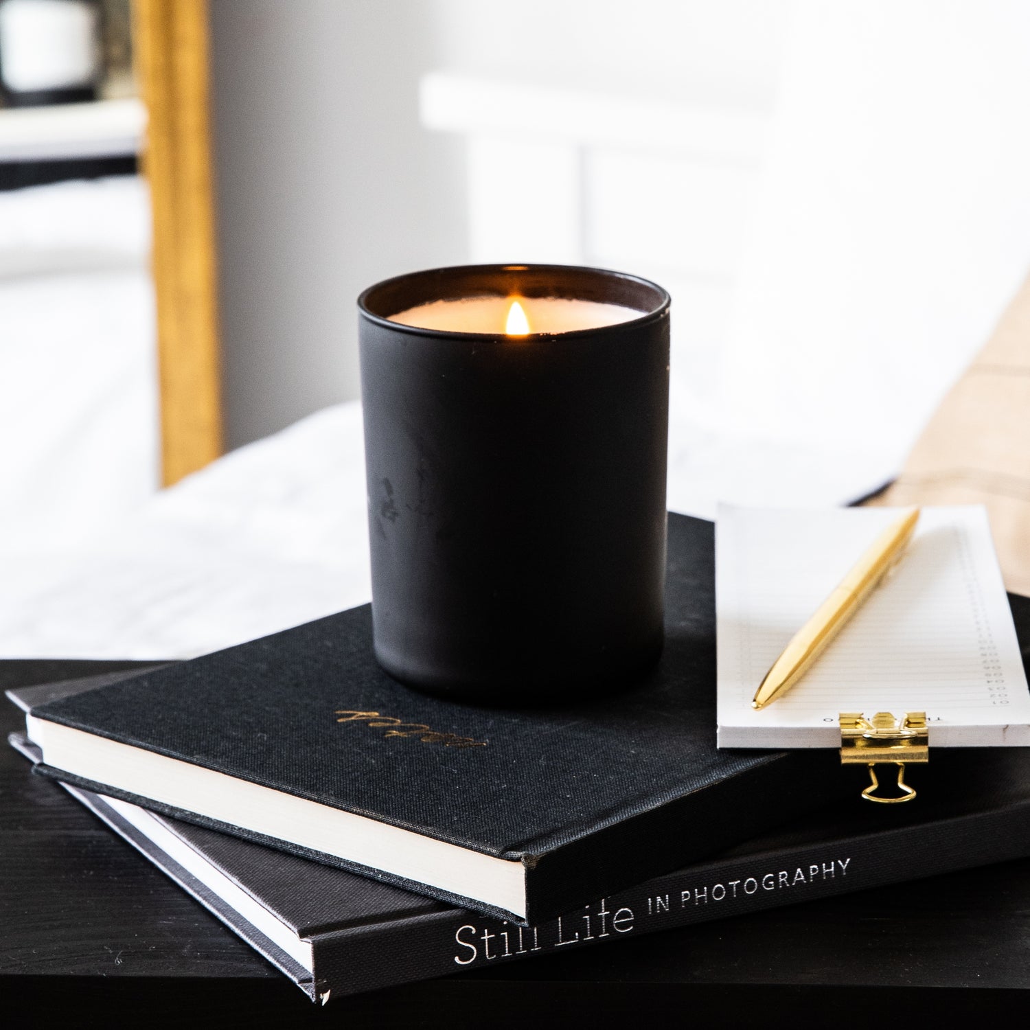 20cl Starter Signature Finished Candle – Matt Black