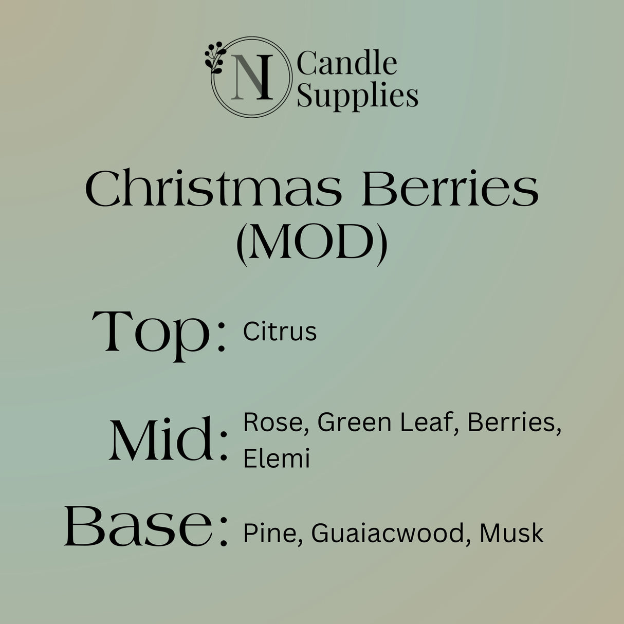 Christmas Berries Fragrance Oil (MOD)
