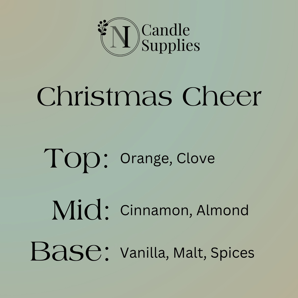 Christmas Cheer Fragrance Oil - Reformulated