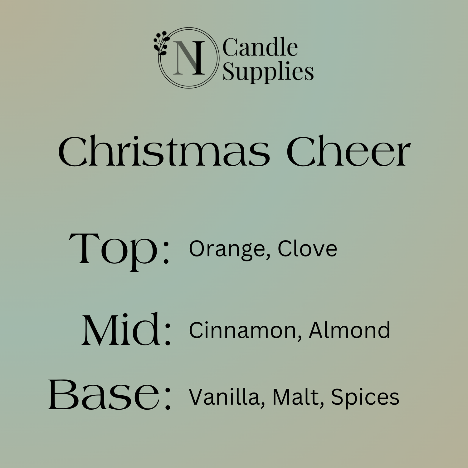 Christmas Cheer Fragrance Oil - Reformulated