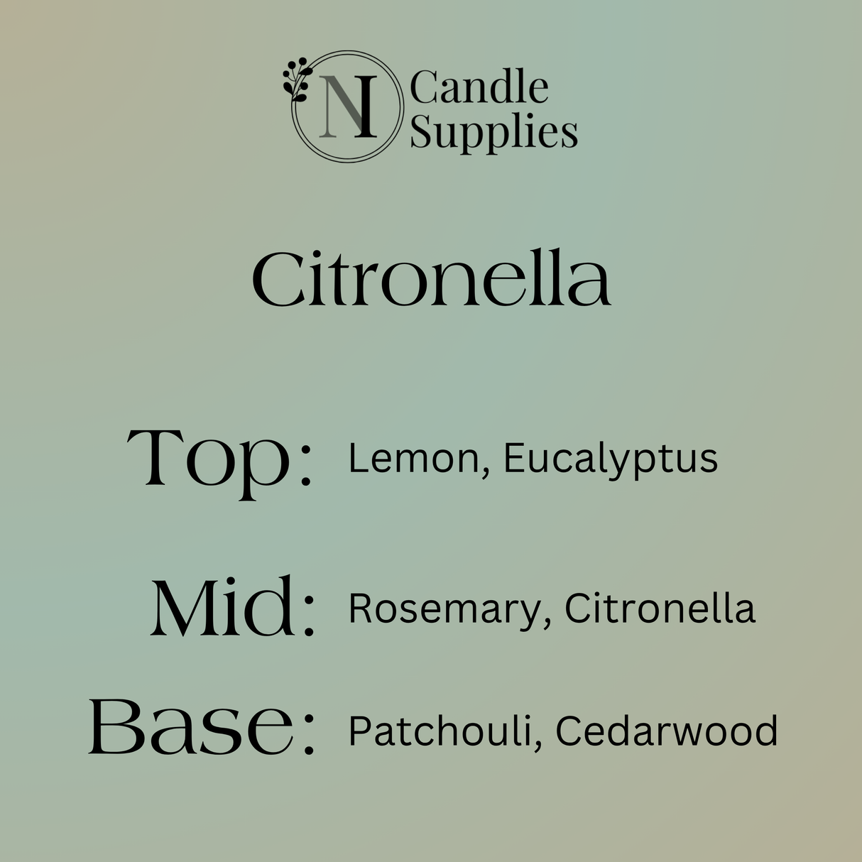 Citronella Fragrance Oil (MOD)