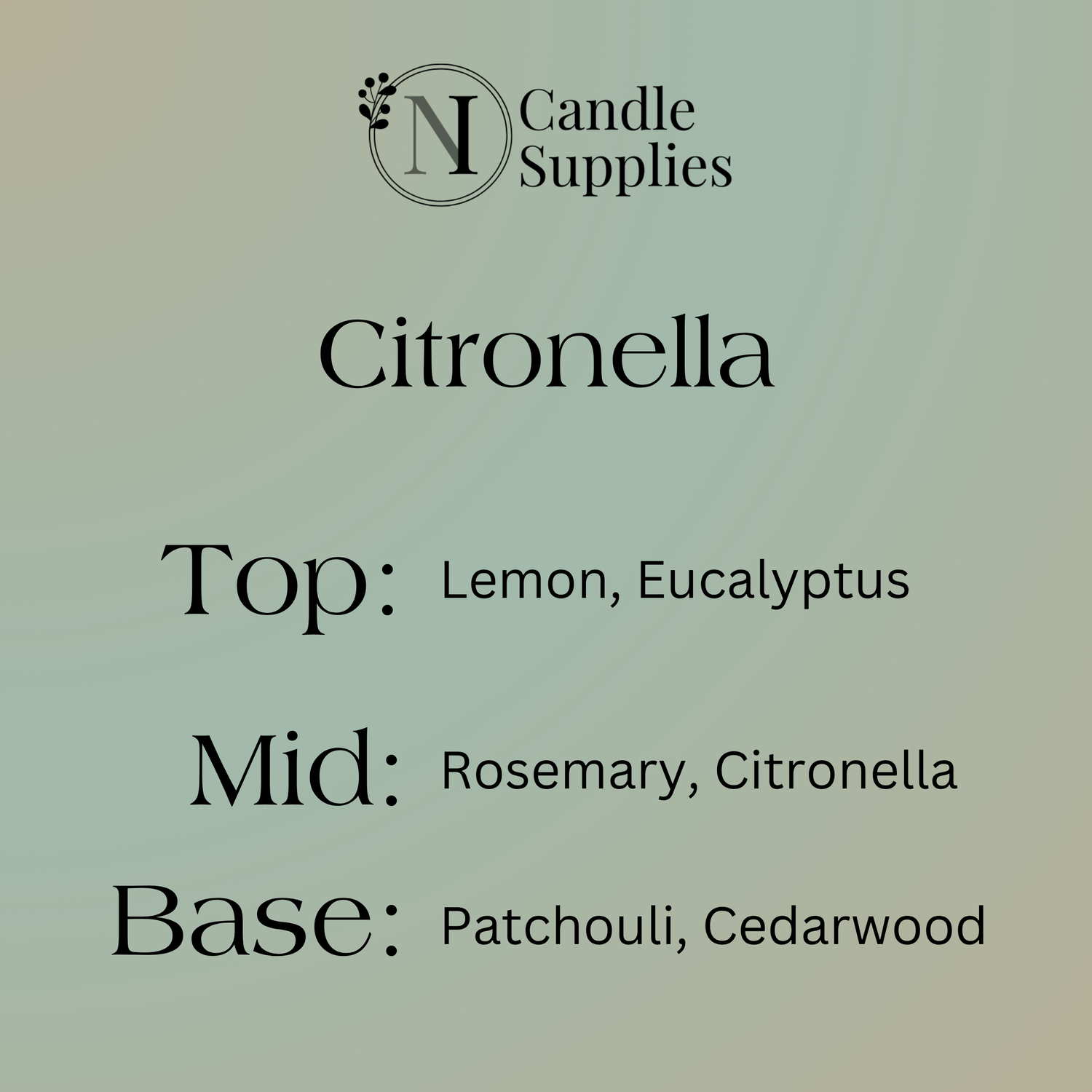 Citronella Fragrance Oil (MOD)