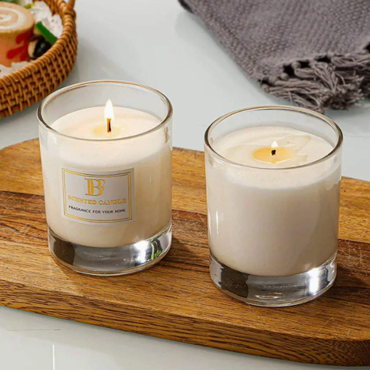 20cl Starter Signature Finished Candle – Clear Glass