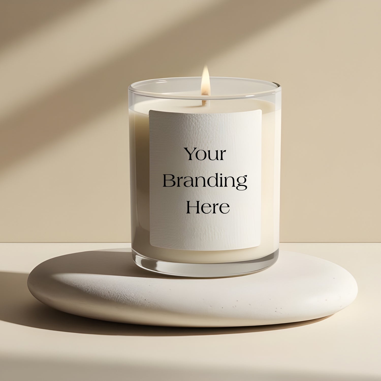 20cl Starter Signature Finished Candle – Clear Glass