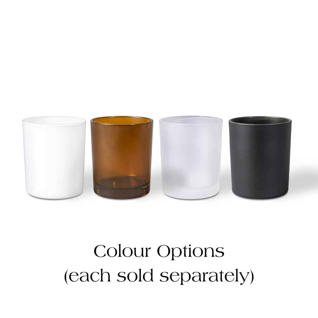 20cl Oxford Candle Jar (MEDIUM) - Amber