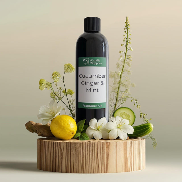 Cucumber, Ginger & Mint Fragrance Oil - Reformulated All Fragrance Oils NI Candle Supplies