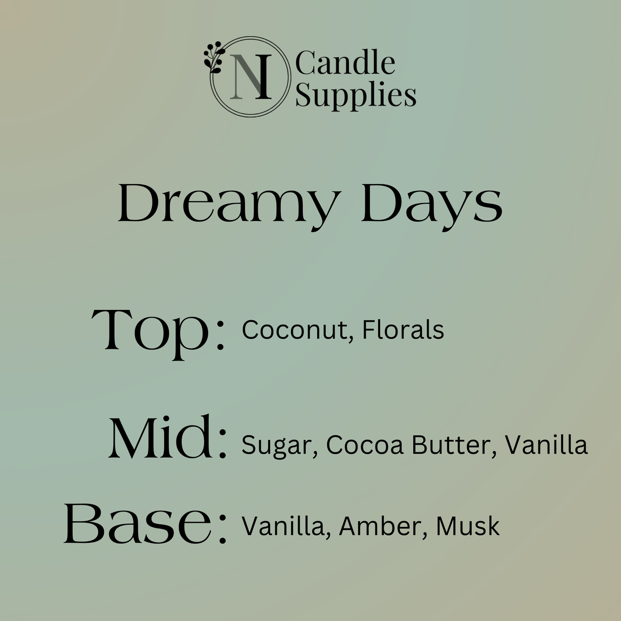 Dreamy Days Fragrance Oil