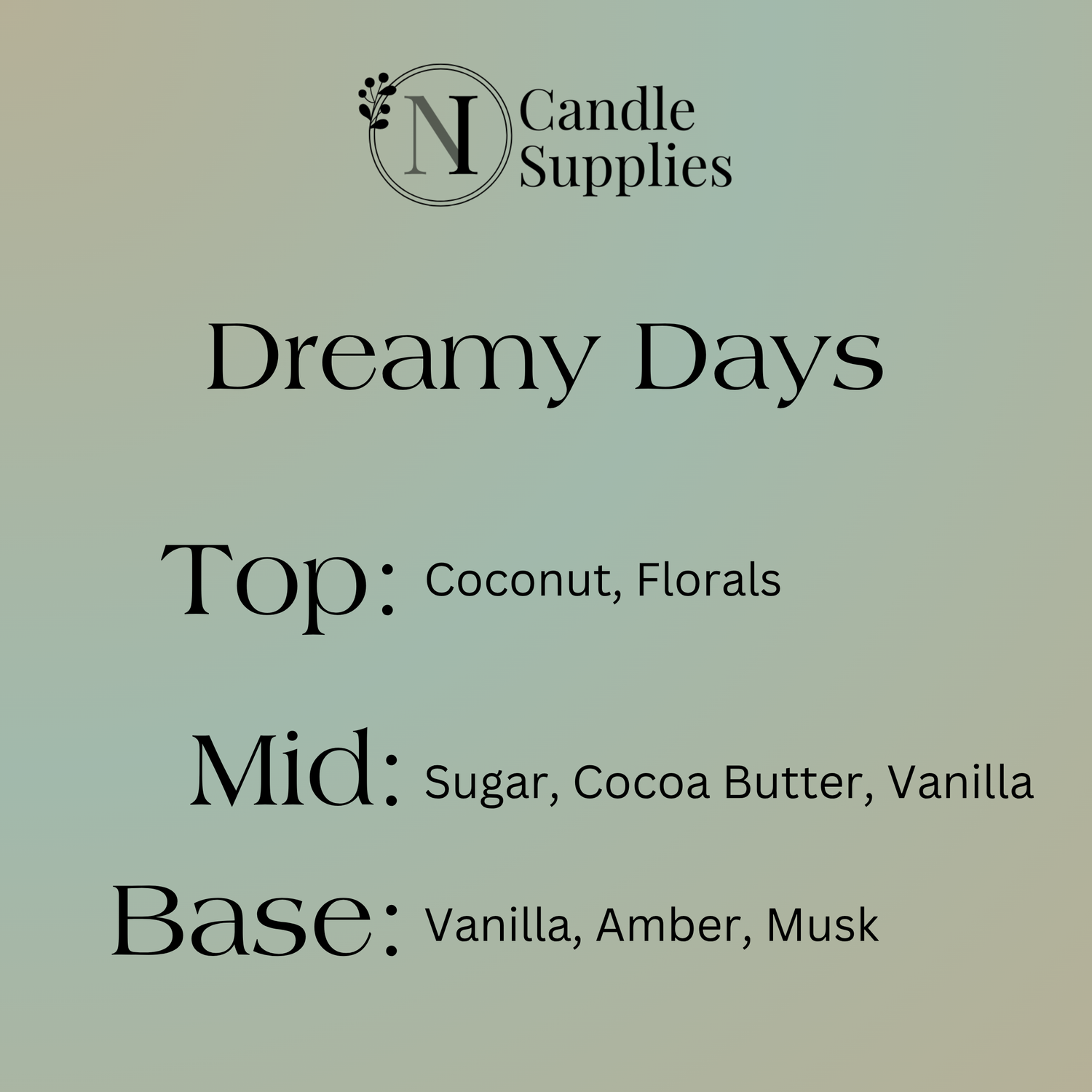 Dreamy Days Fragrance Oil
