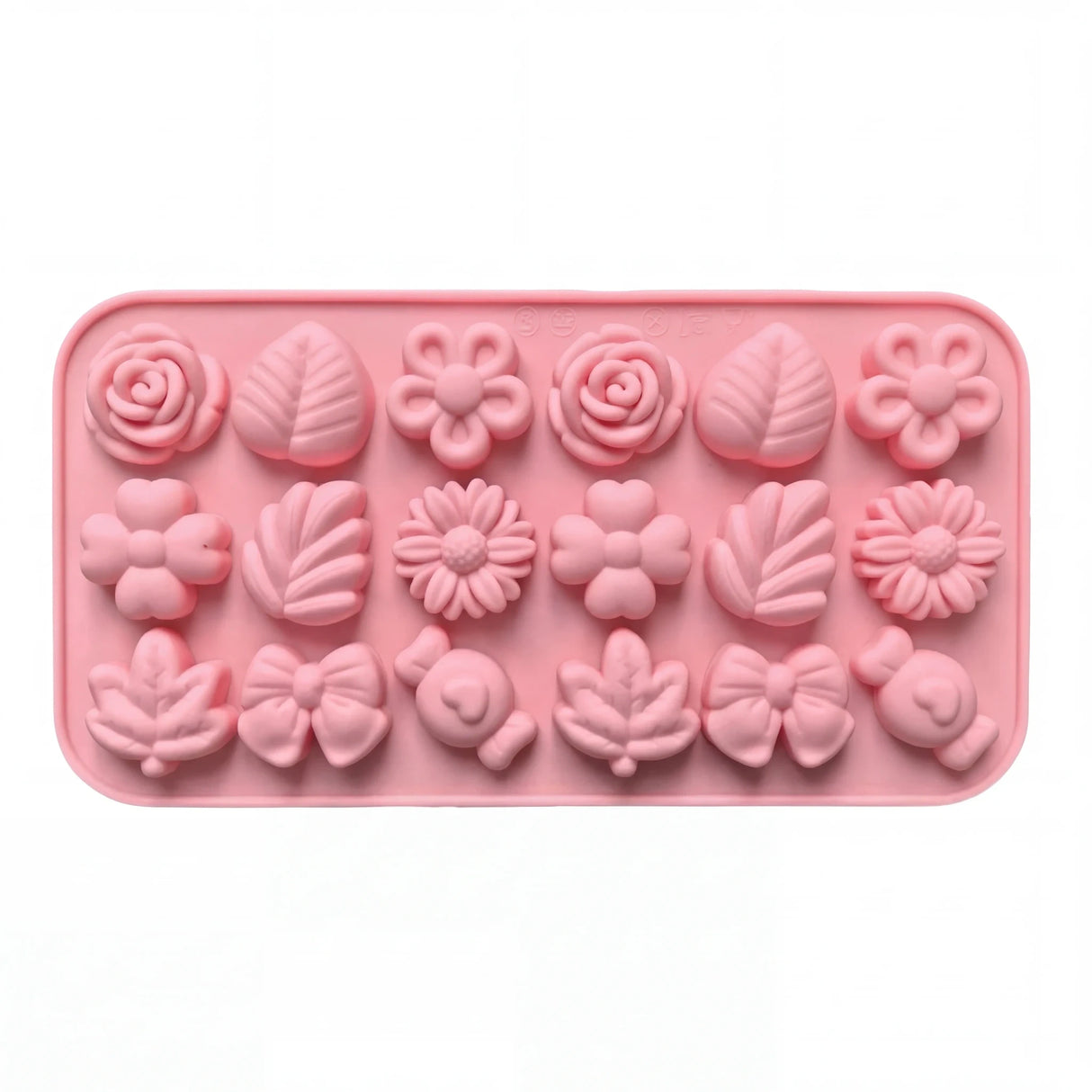 Floral Silicone Mould — Decorative Wax Melts & Embeds