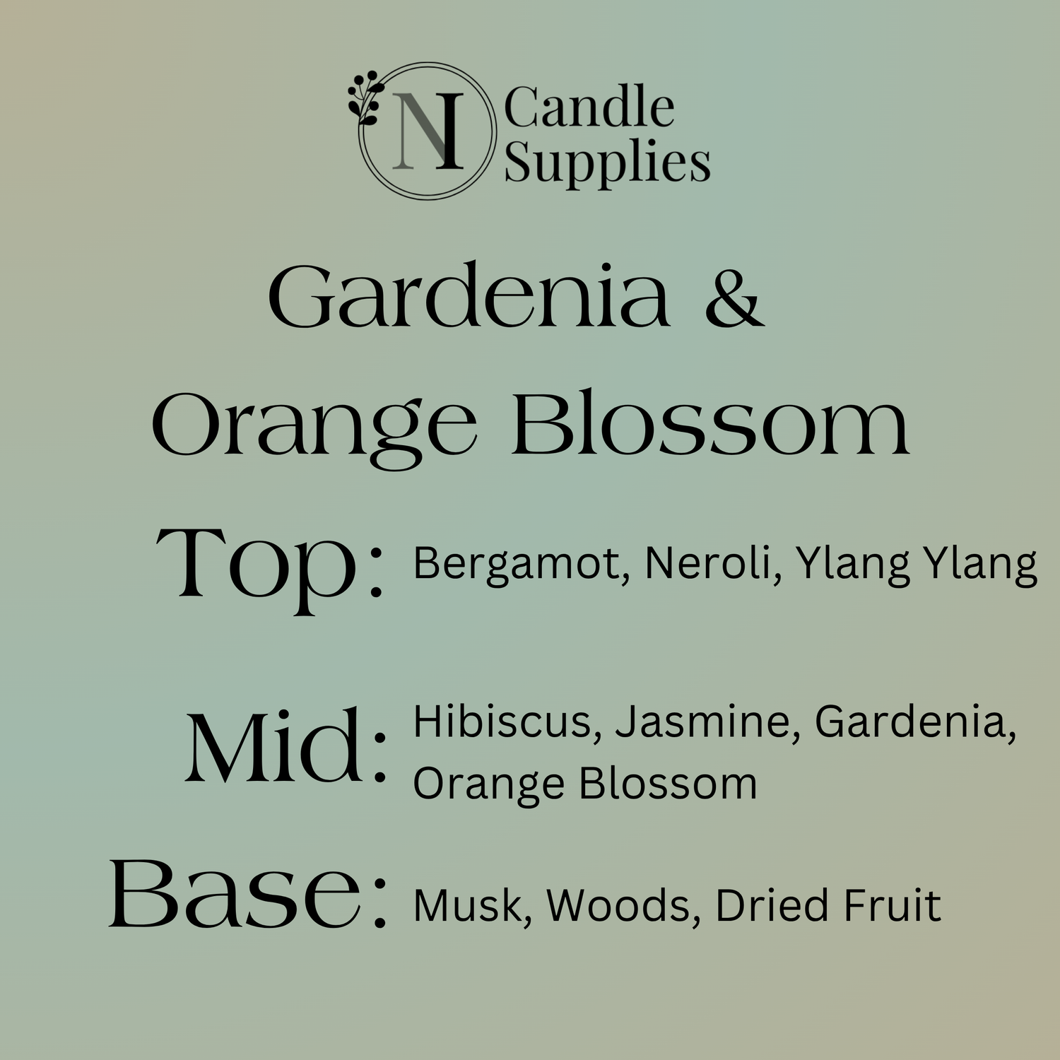 Gardenia & Orange Blossom Fragrance Oil