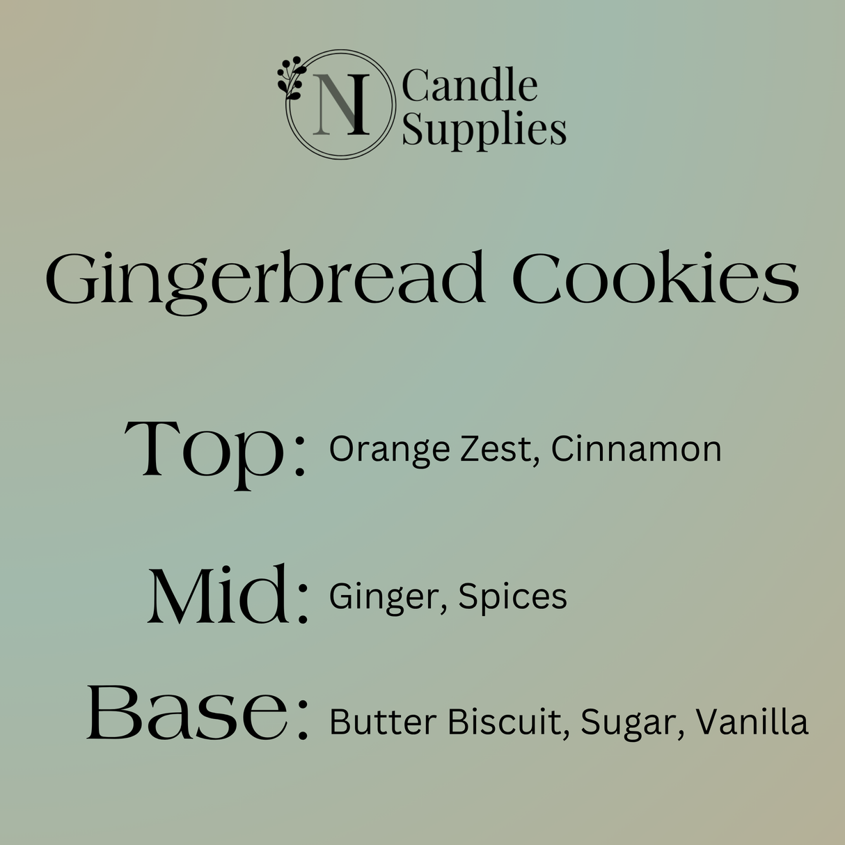 Gingerbread Cookies Fragrance Oil
