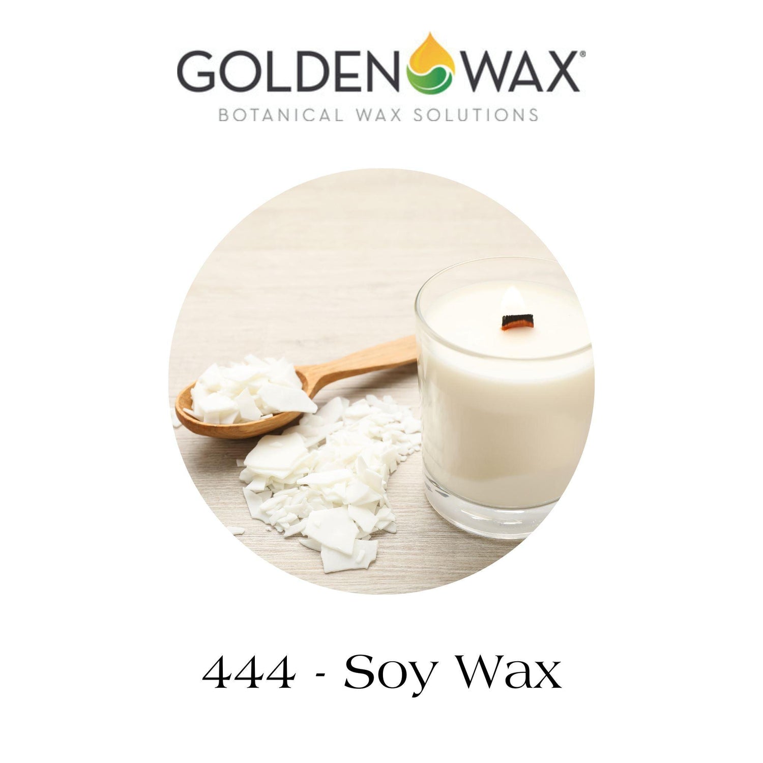 Golden Wax 444 (GW444) Soy Container Wax Soy Wax NI Candle Supplies