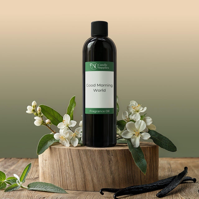 Good Morning World Fragrance Oil - Reformulated All Fragrance Oils NI Candle Supplies