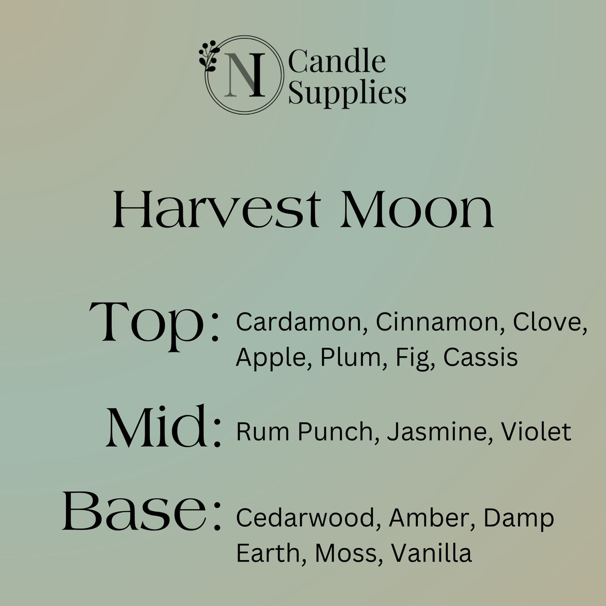 Harvest Moon Fragrance Oil
