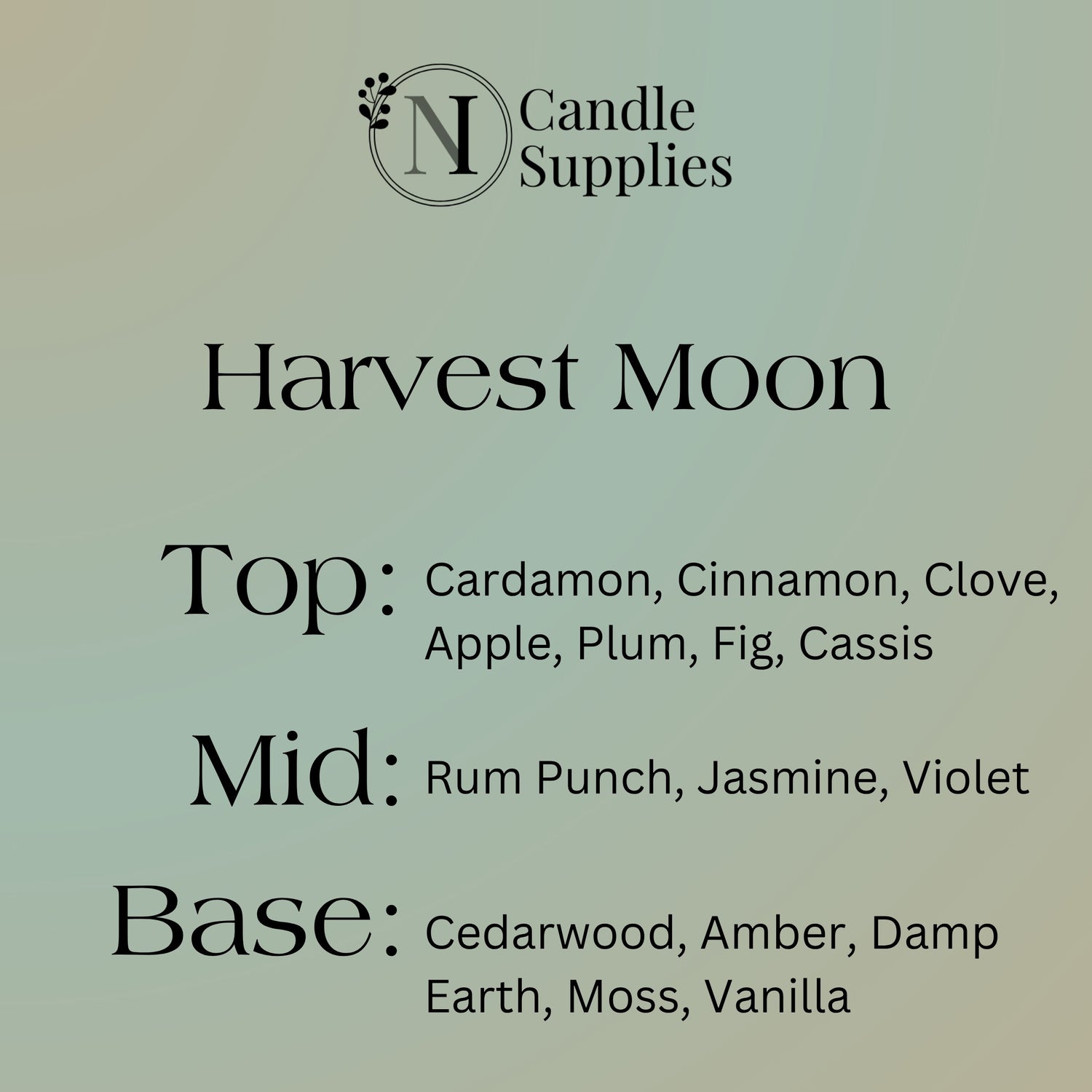 Harvest Moon Fragrance Oil