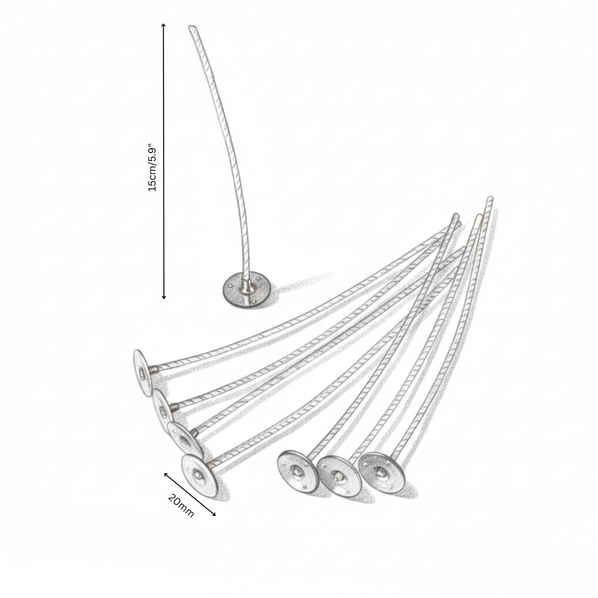 Candle Wicks - HTP 105