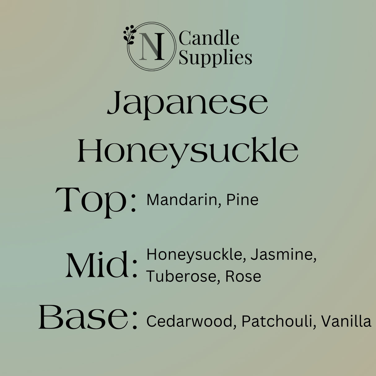 Japanese Honeysuckle Fragrance Oil - Reformulated