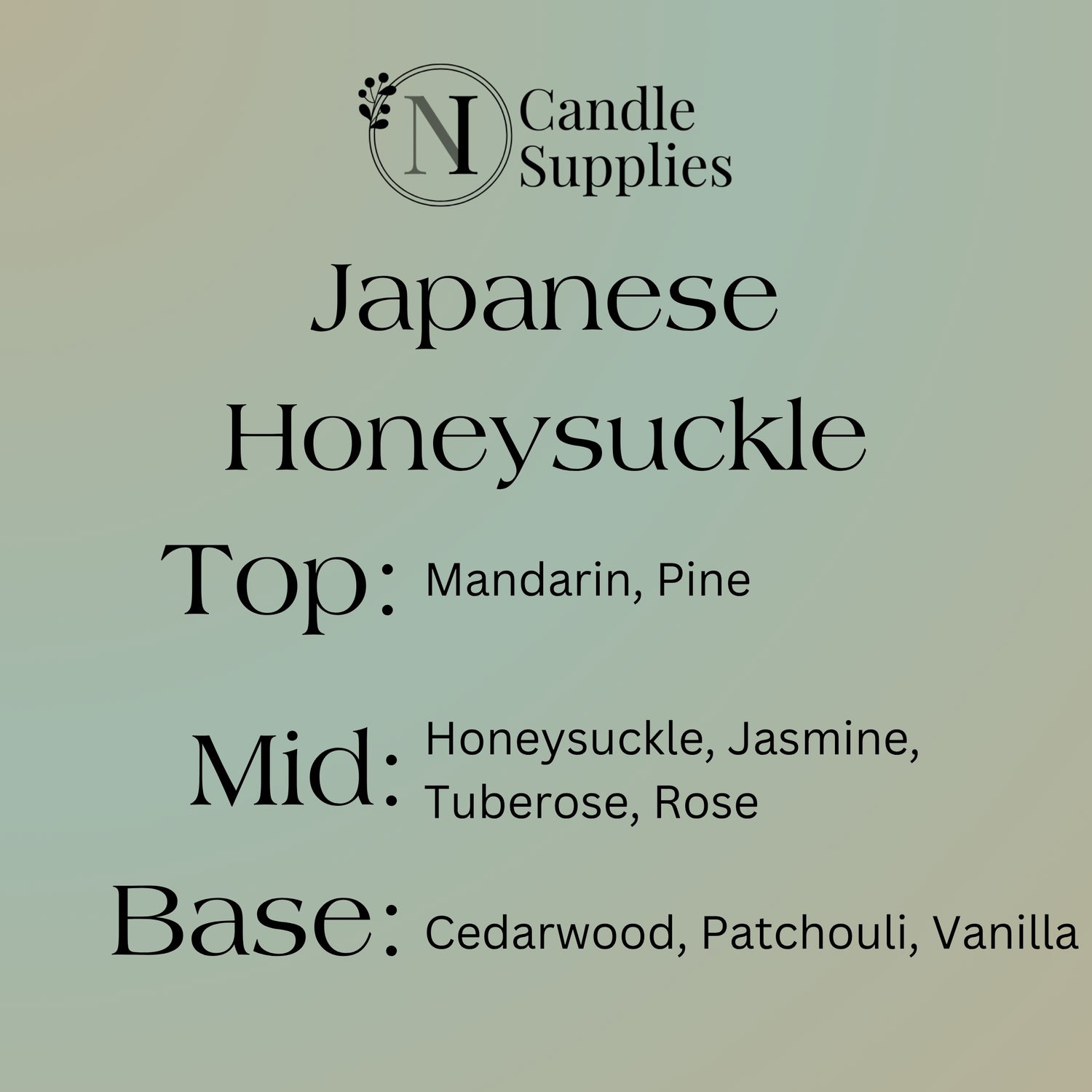 Japanese Honeysuckle Fragrance Oil - Reformulated