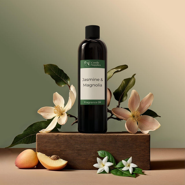 Jasmine & Magnolia Fragrance Oil - Reformulated All Fragrance Oils NI Candle Supplies