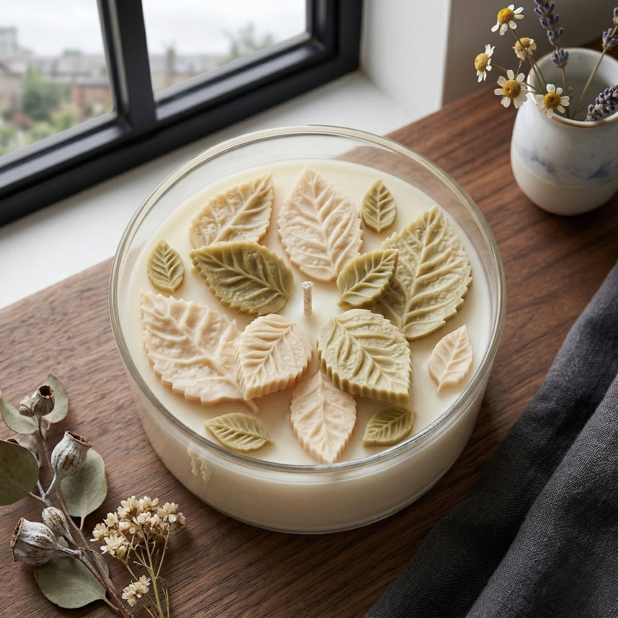 Leaf Silicone Mould — Assorted Botanical Shapes