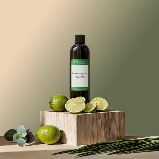 Lemongrass & Lime Fragrance Oil - Reformulated All Fragrance Oils NI Candle Supplies
