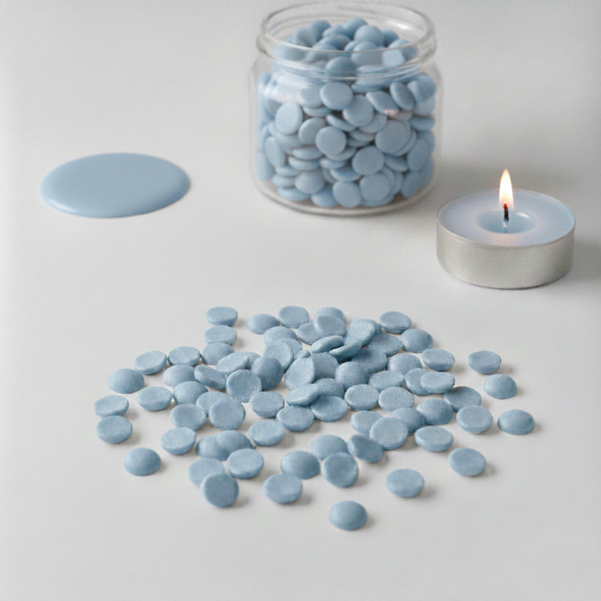 Light Blue Bekro Dye Chips