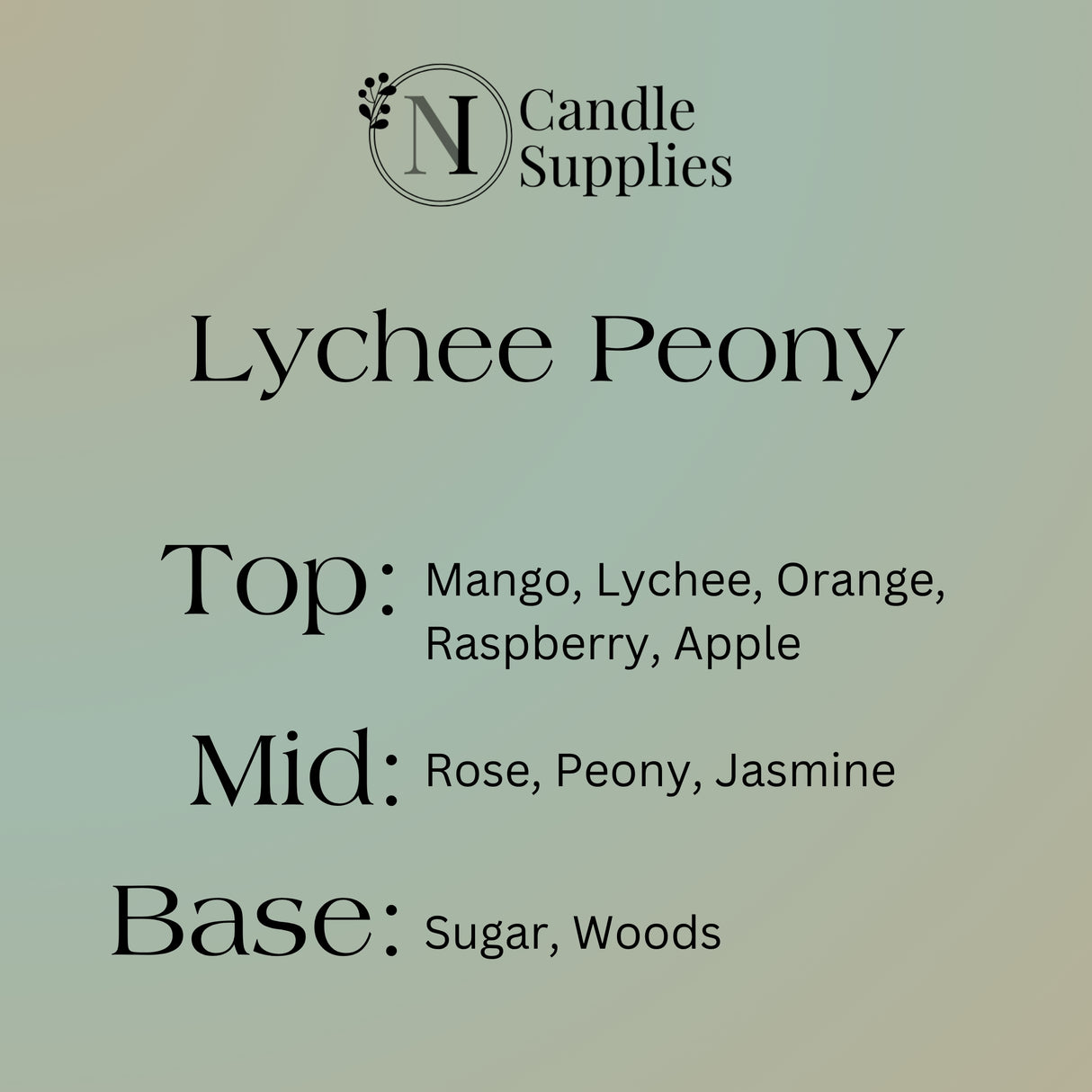 Lychee Peony Wax Melt Sample