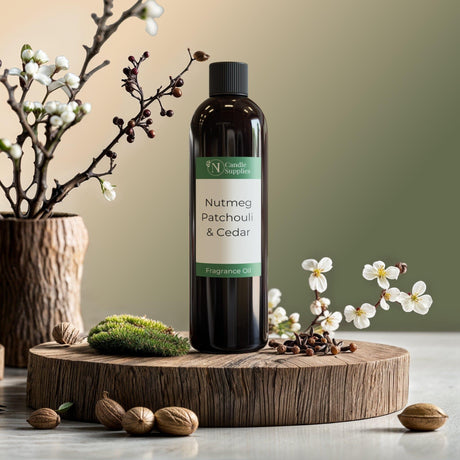 Nutmeg, Patchouli & Cedar Fragrance Oil All Fragrance Oils NI Candle Supplies