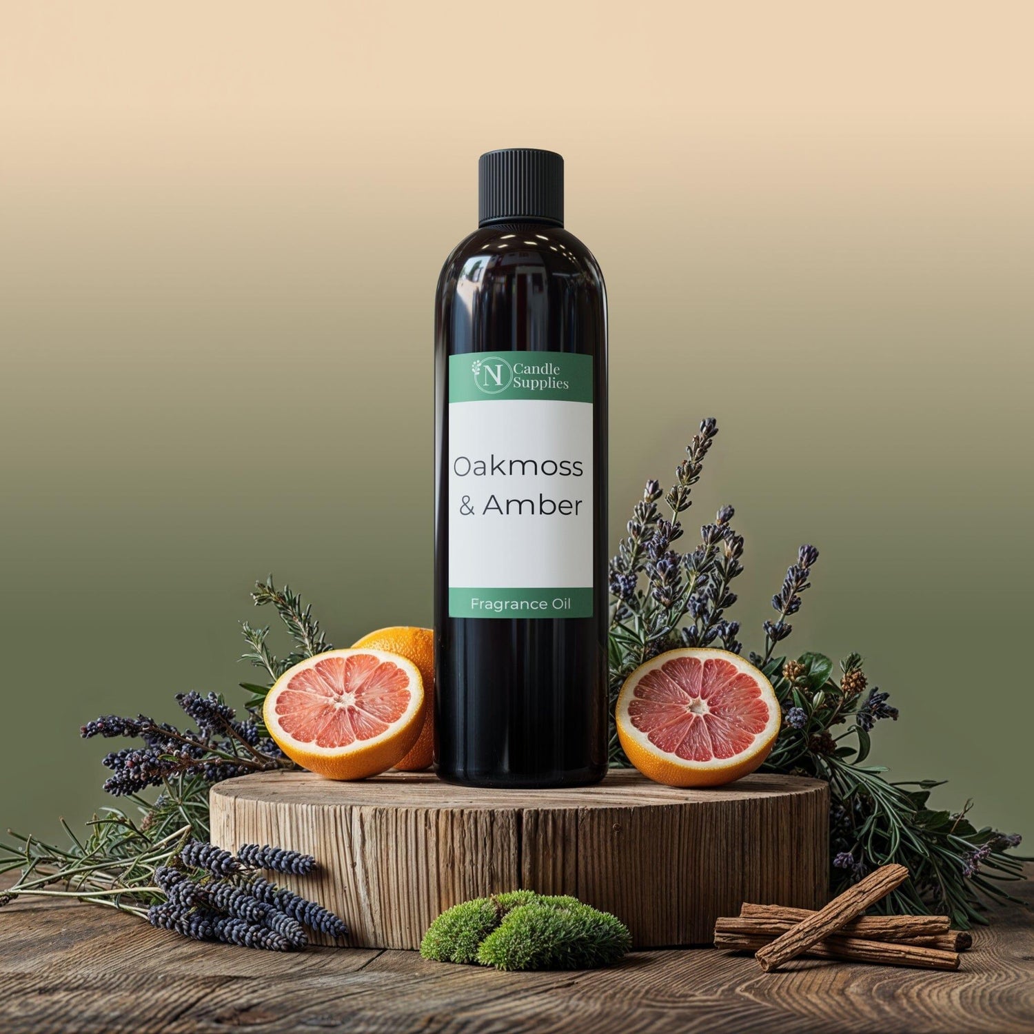 Oakmoss & Amber Fragrance Oil All Fragrance Oils NI Candle Supplies