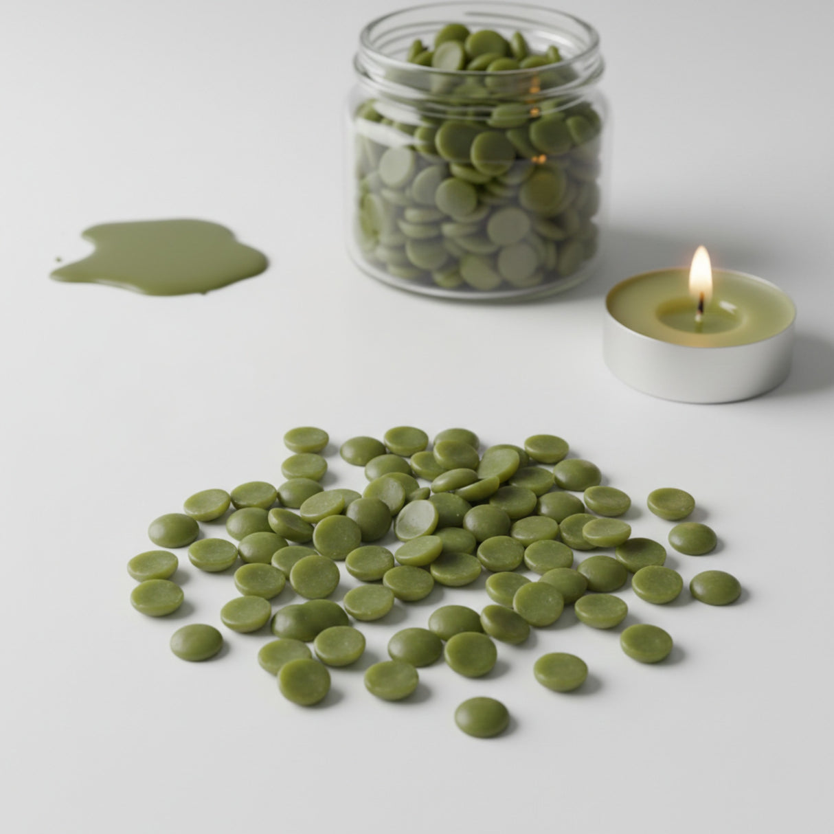 Olive Bekro Dye Chips