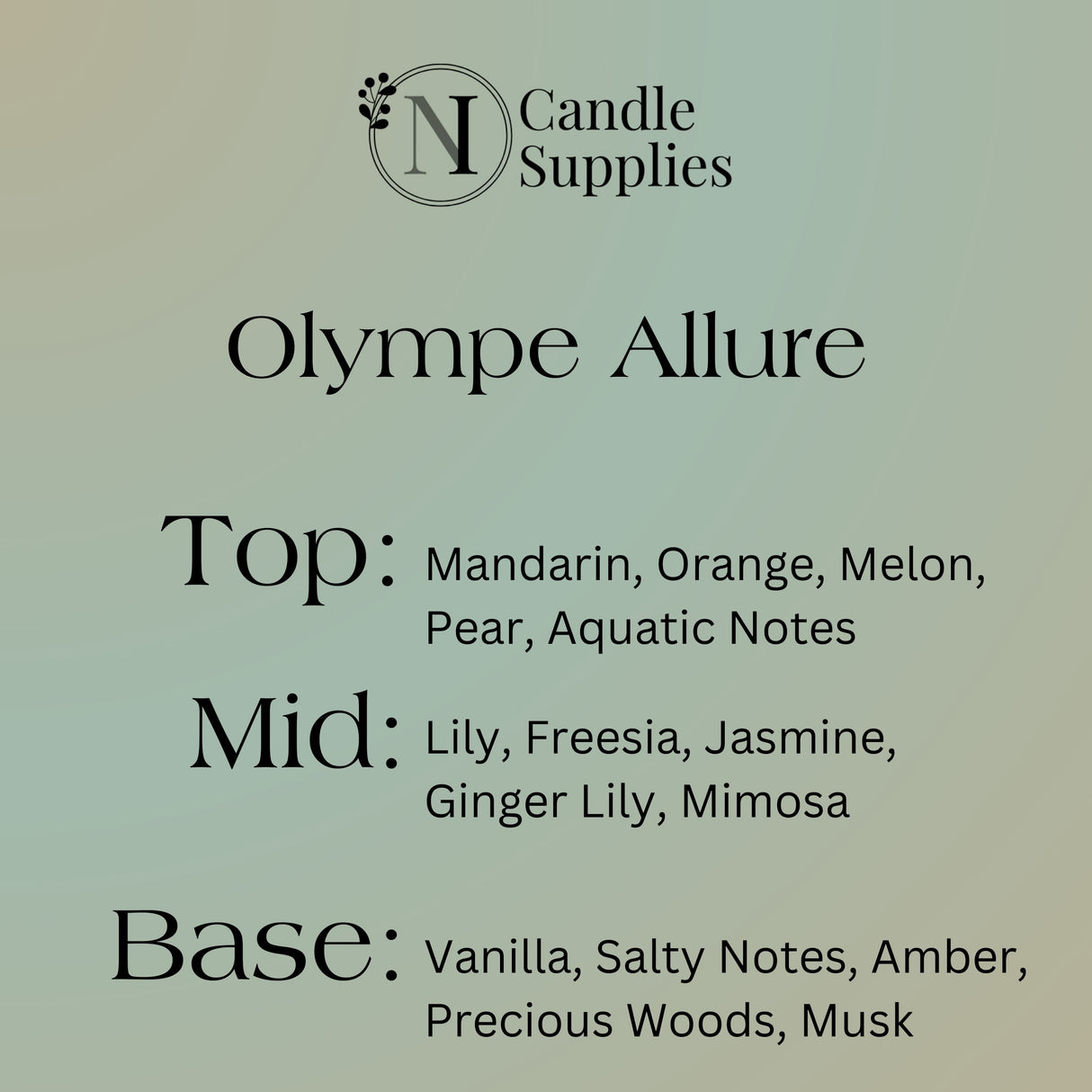 Olympe Allure Fragrance Oil