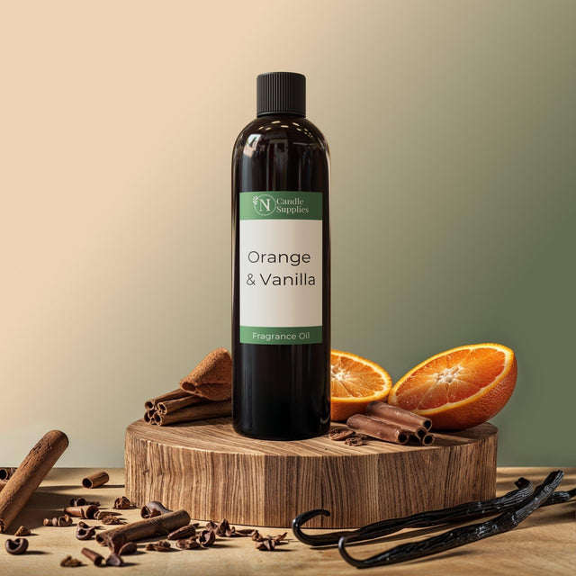 Orange & Vanilla Fragrance Oil - Reformulated All Fragrance Oils NI Candle Supplies
