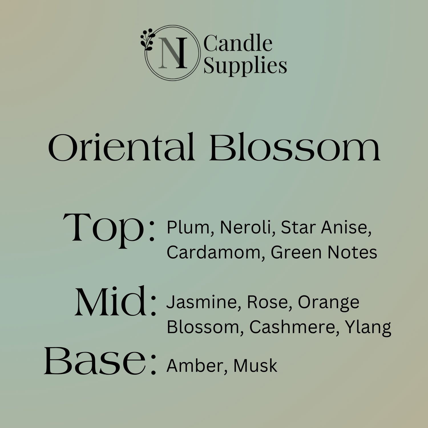 Oriental Blossom fragrance Oil
