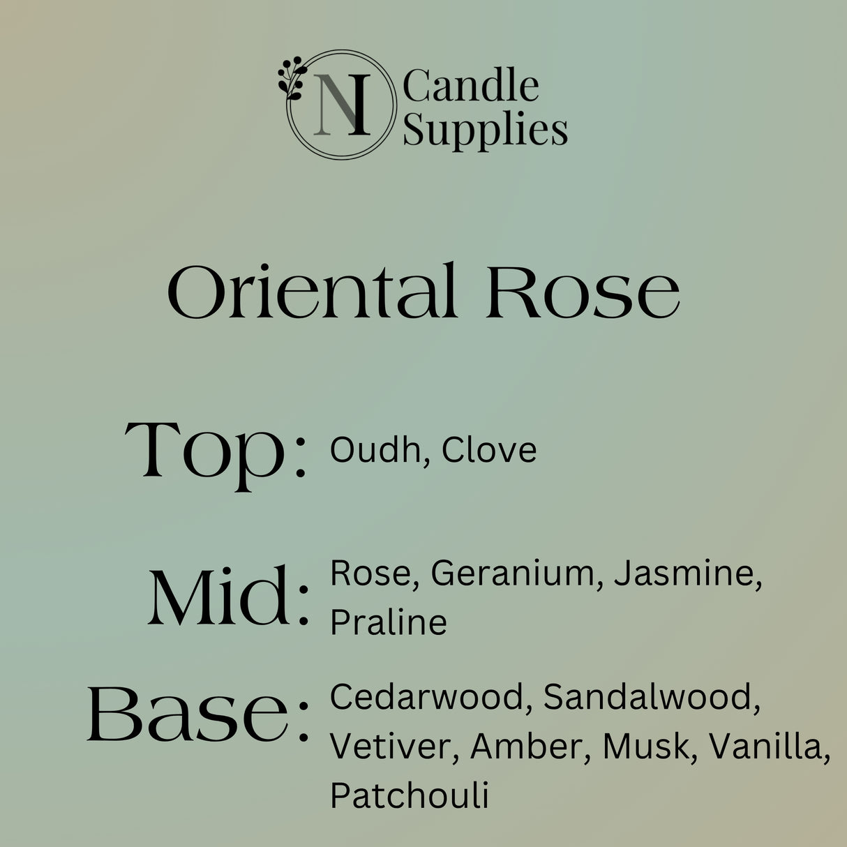 Oriental Rose fragrance Oil