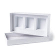 Oxford Trio Candle BOX (10cl) - White Oxford Candle Jar NI Candle Supplies
