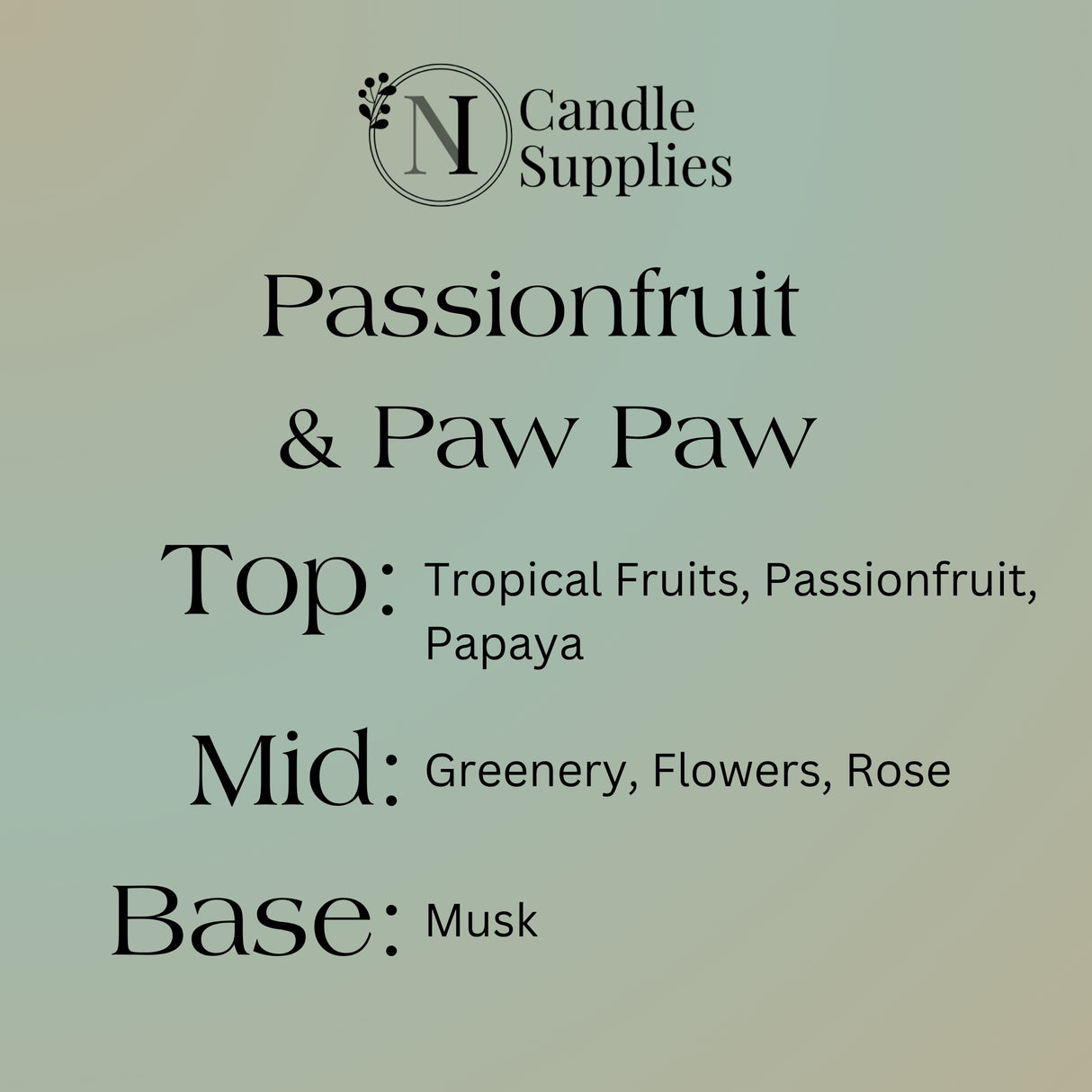 Passionfruit & Paw Paw Fragrance Oil - Reformulated