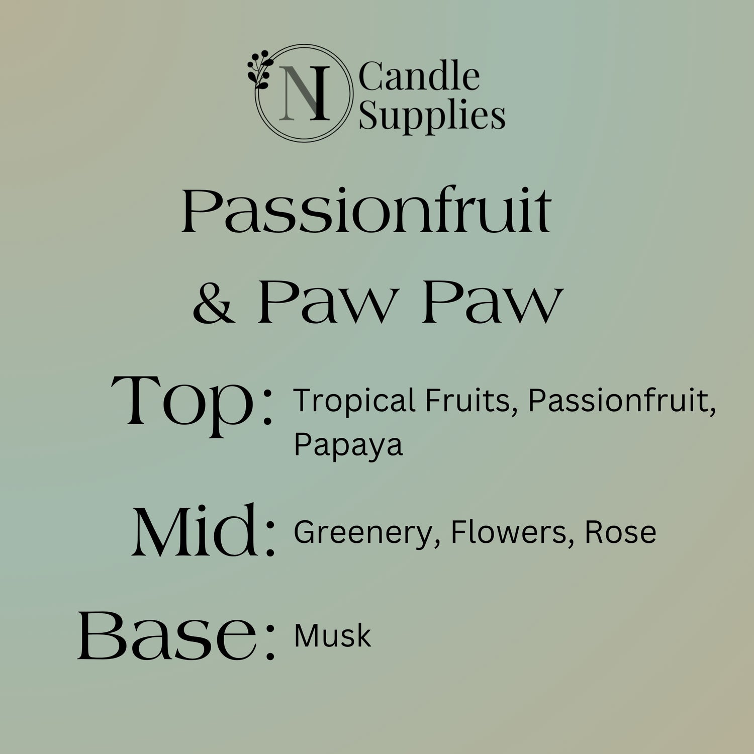 Passionfruit & Paw Paw Fragrance Oil - Reformulated