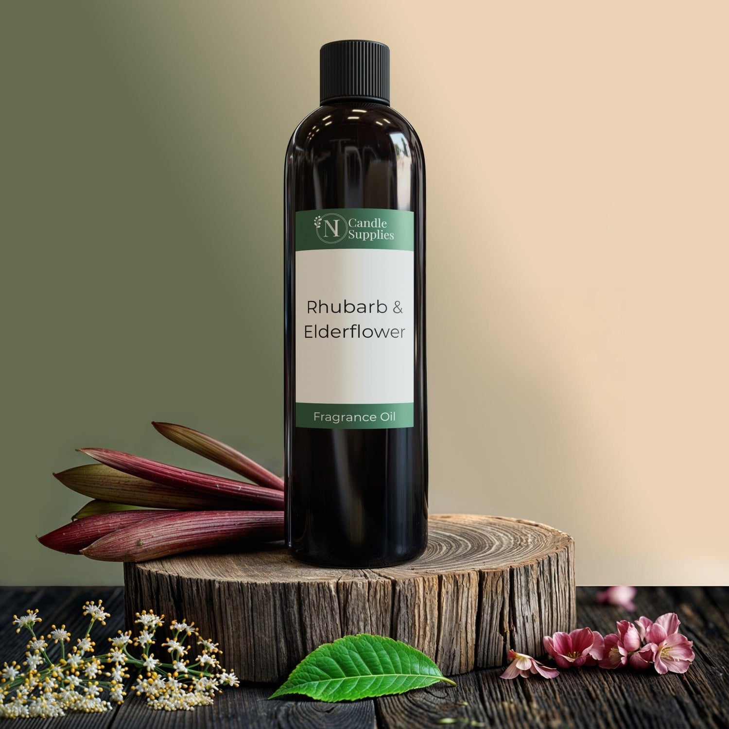 Rhubarb & Elderflower Fragrance Oil All Fragrance Oils NI Candle Supplies