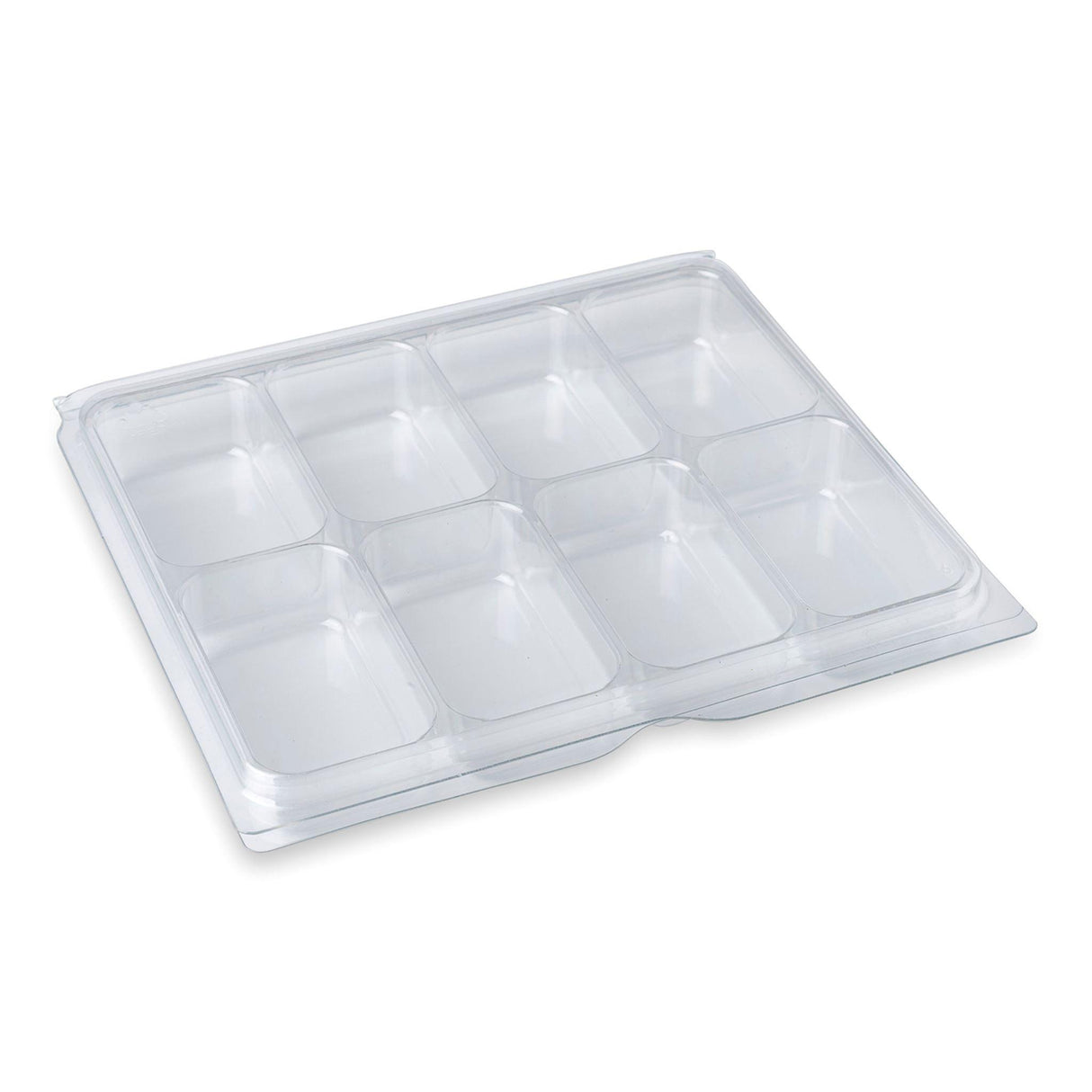 Segmented Clamshells - Double Cavity Rectangle Wax Melt Clamshell NI Candle Supplies