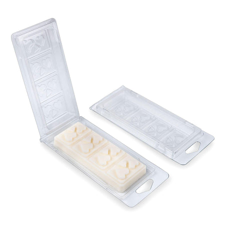 Snap Bar Clamshells - Hearts Wax Melt Clamshell NI Candle Supplies