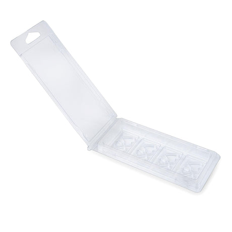 Snap Bar Clamshells - Hearts Wax Melt Clamshell NI Candle Supplies