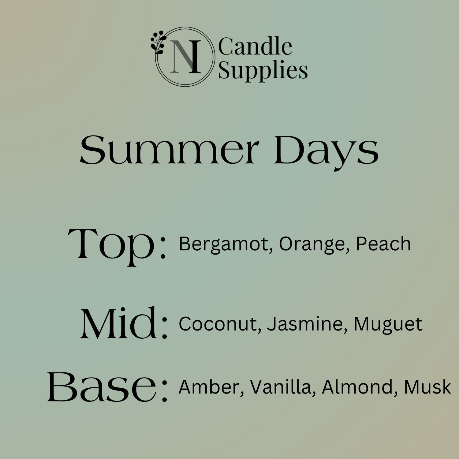 Summer Days Fragrance Oil