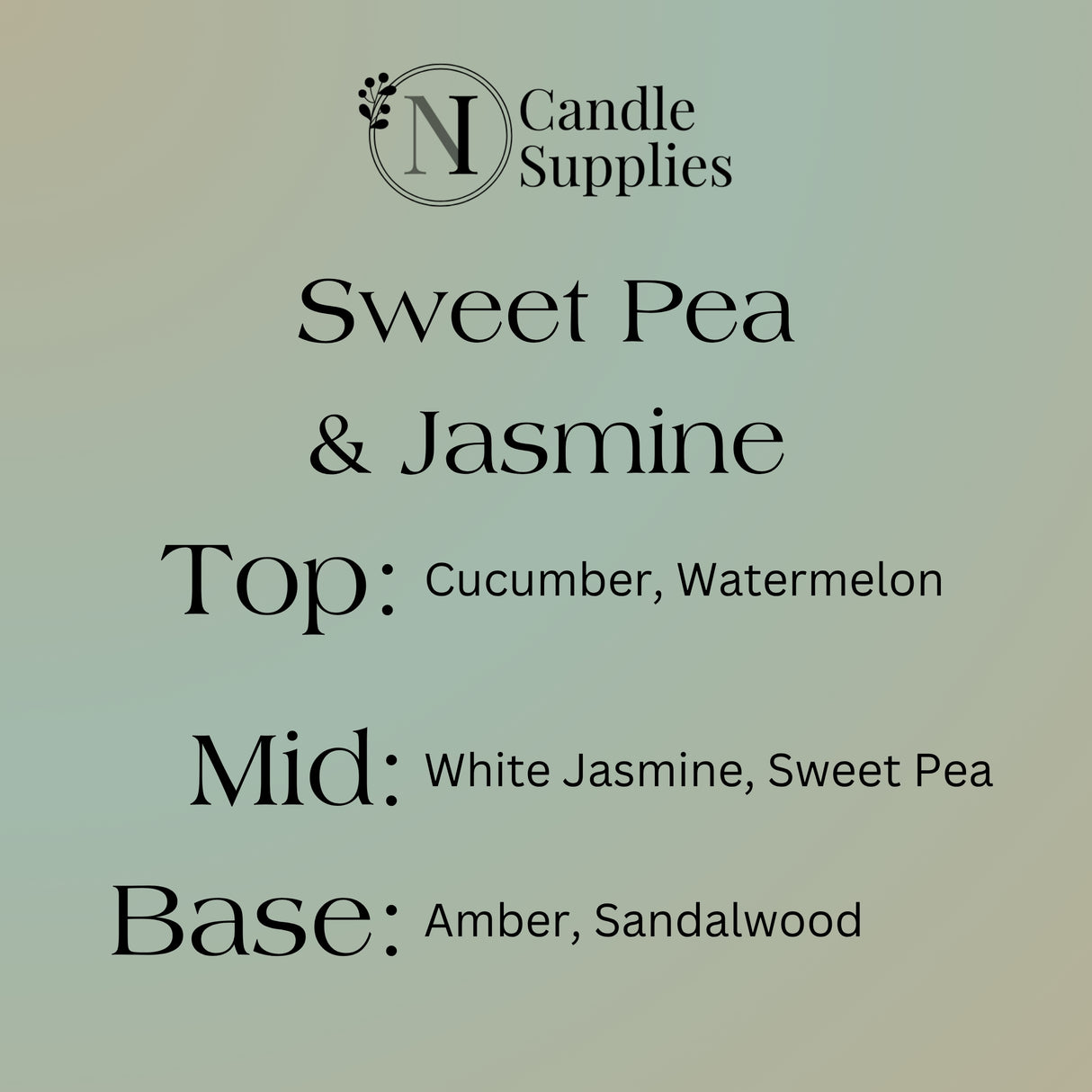 Sweet Pea & Jasmine Fragrance Oil - Original Formulation