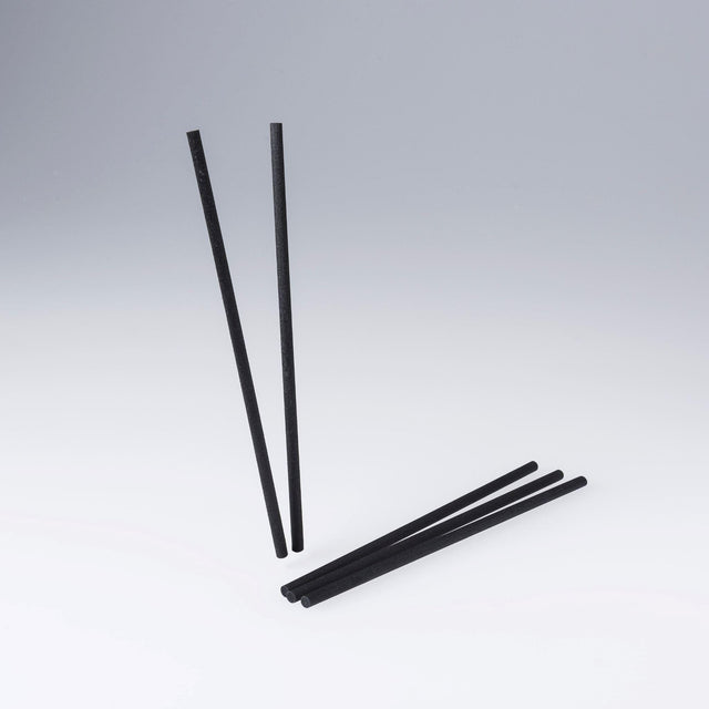 Thick Fibre Diffuser Sticks (MEDIUM) - Black Reed Diffuser Sticks NI Candle Supplies