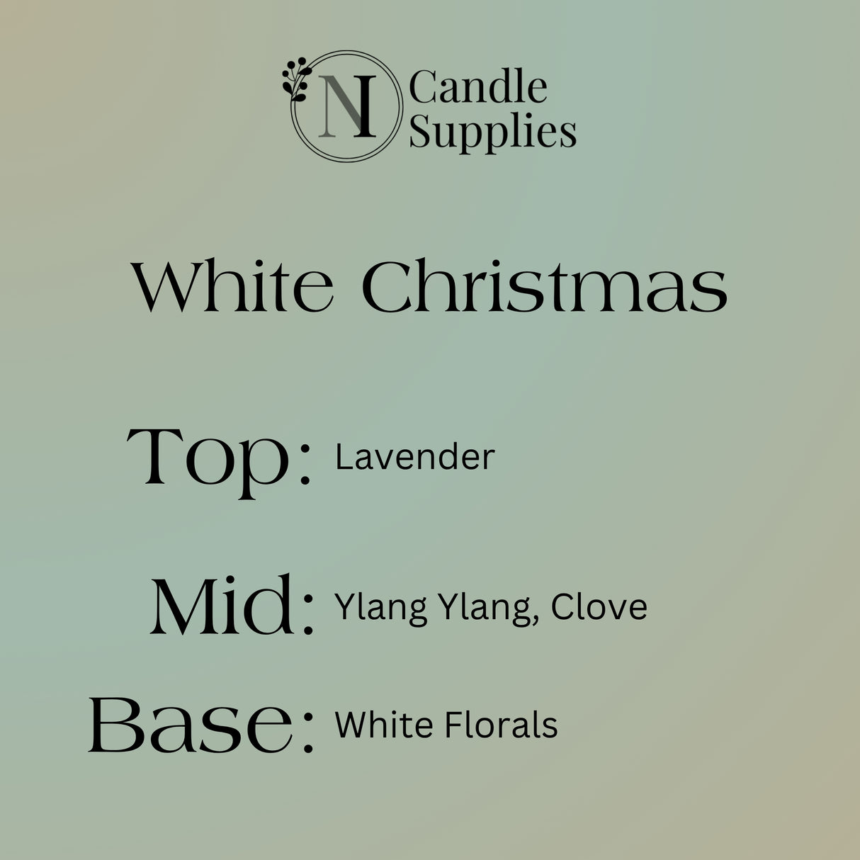 White Christmas Fragrance Oil - Reformulated