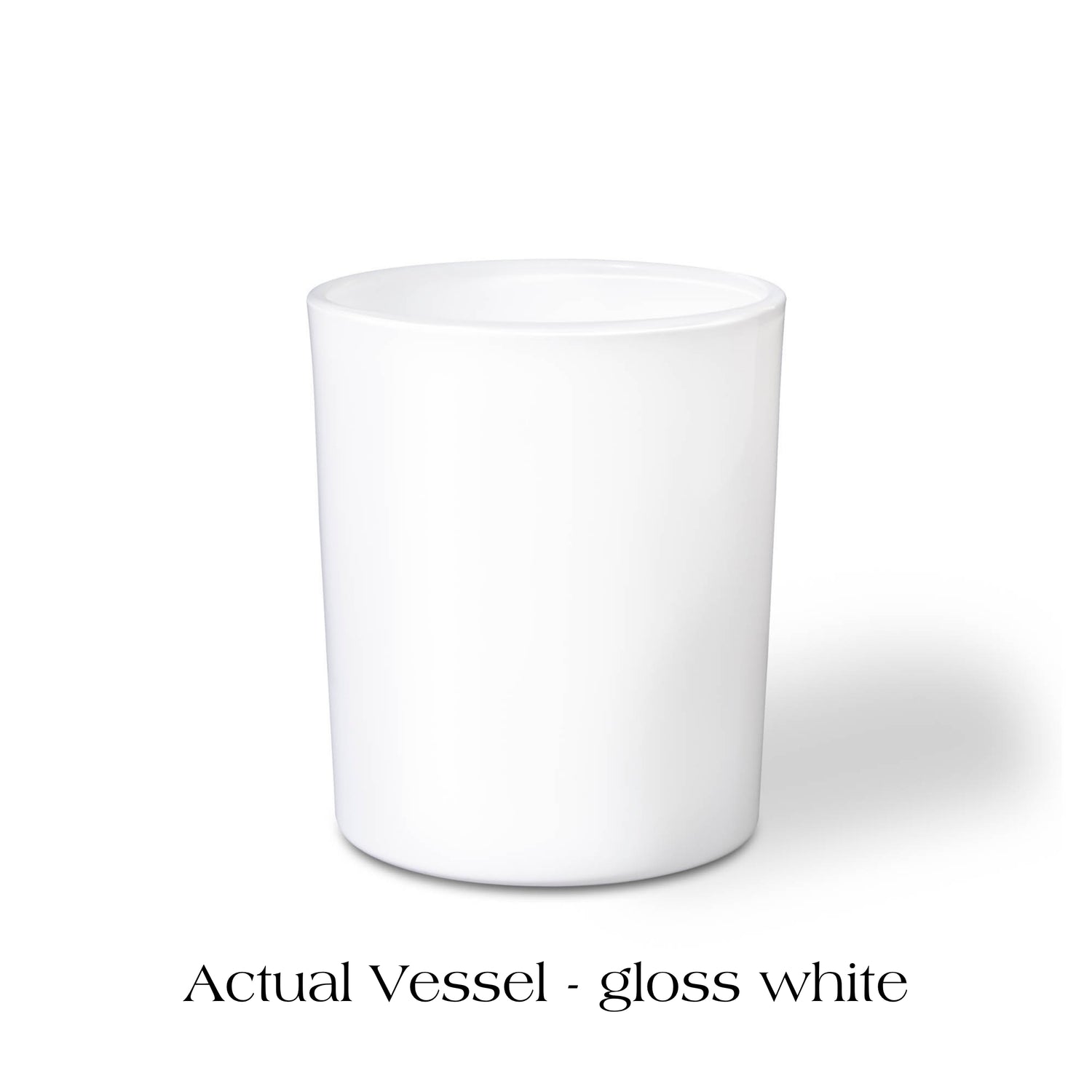 20cl Starter Signature Finished Candle – Gloss White