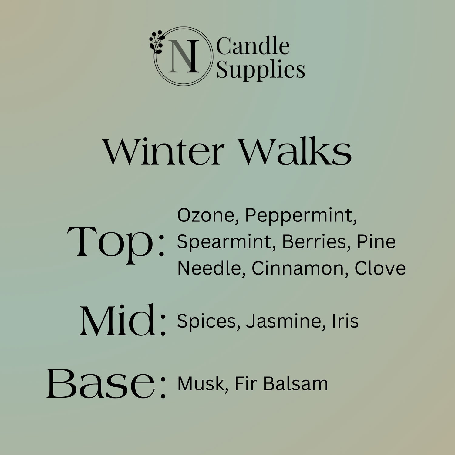 Winter Walks Fragrance Oil