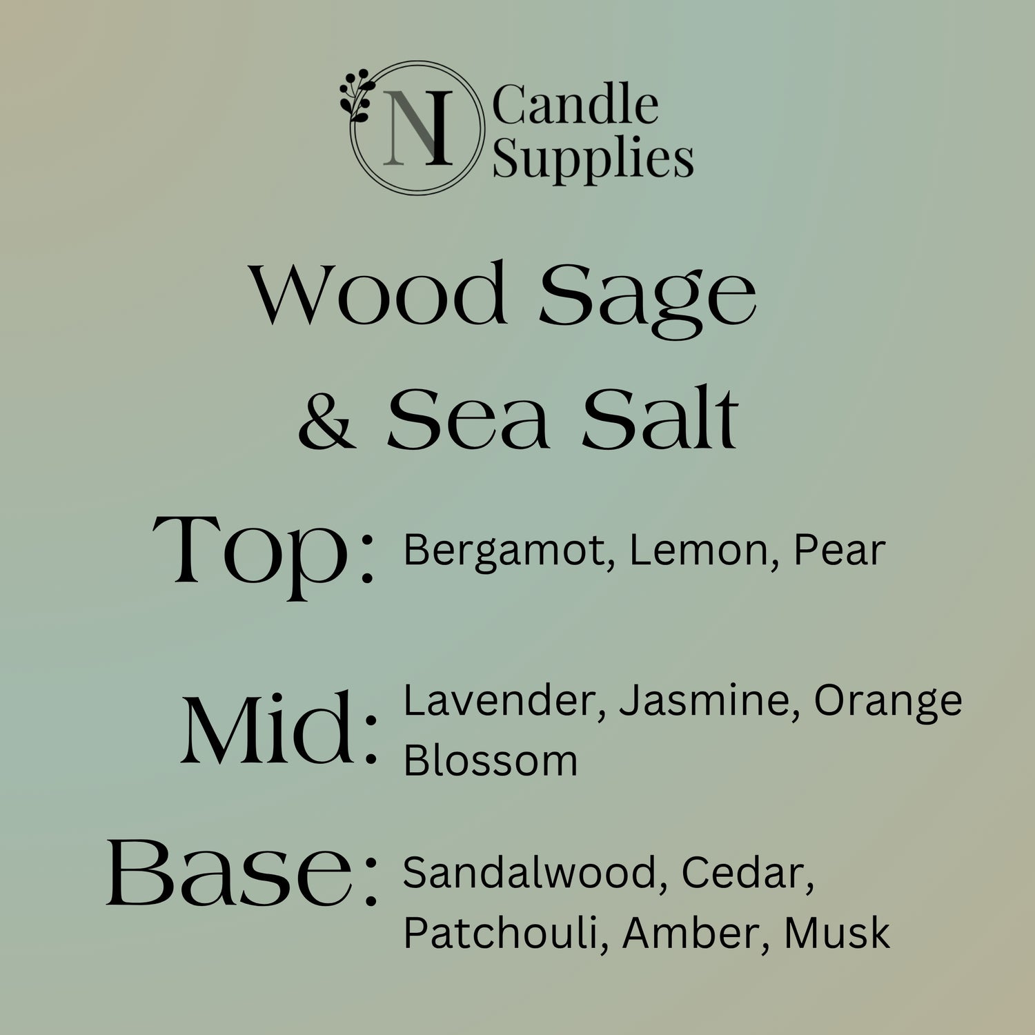 Huile parfumée Bois de Sauge & Sel de Mer - Reformulée